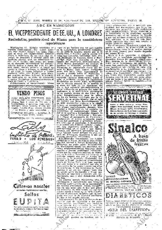 ABC SEVILLA 25-11-1958 página 22