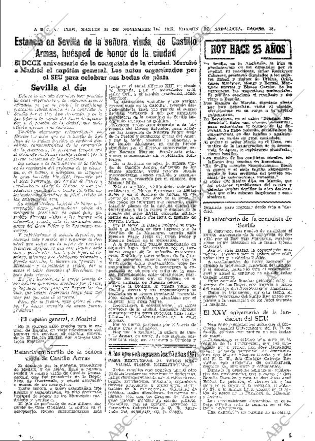 ABC SEVILLA 25-11-1958 página 31