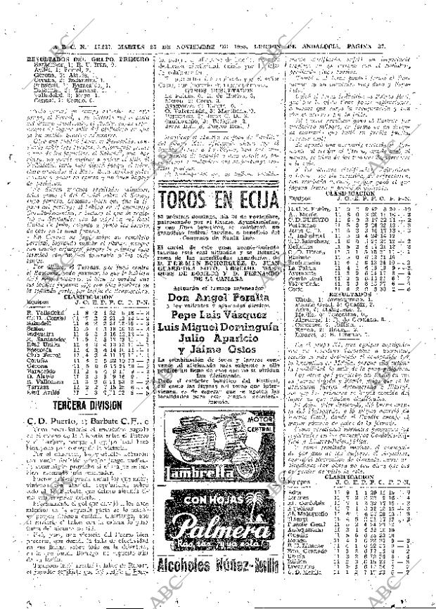 ABC SEVILLA 25-11-1958 página 37