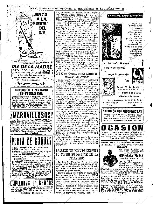 ABC MADRID 02-12-1958 página 32