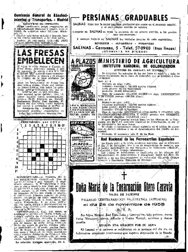 ABC MADRID 02-12-1958 página 55