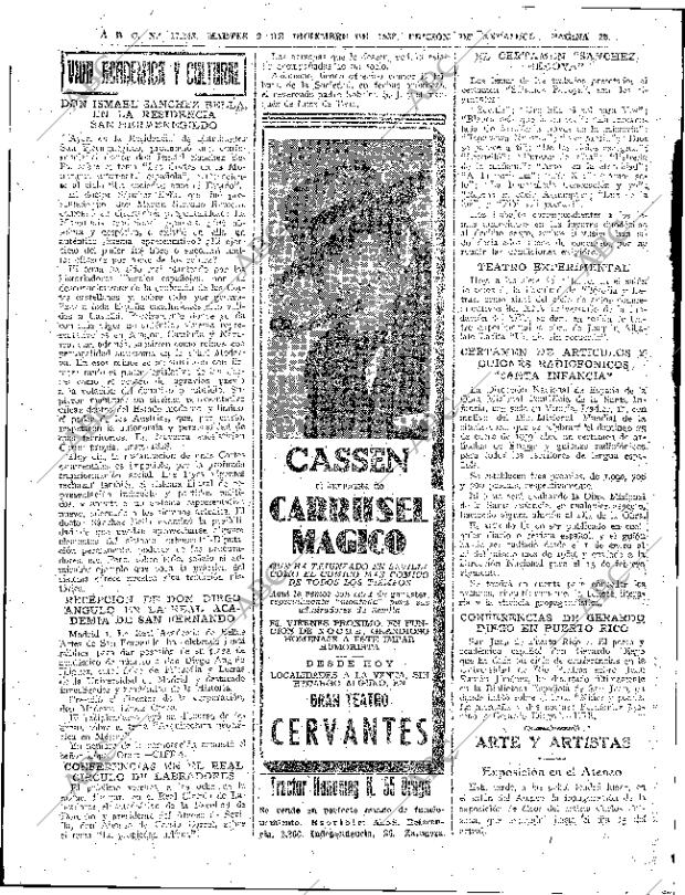 ABC SEVILLA 02-12-1958 página 28