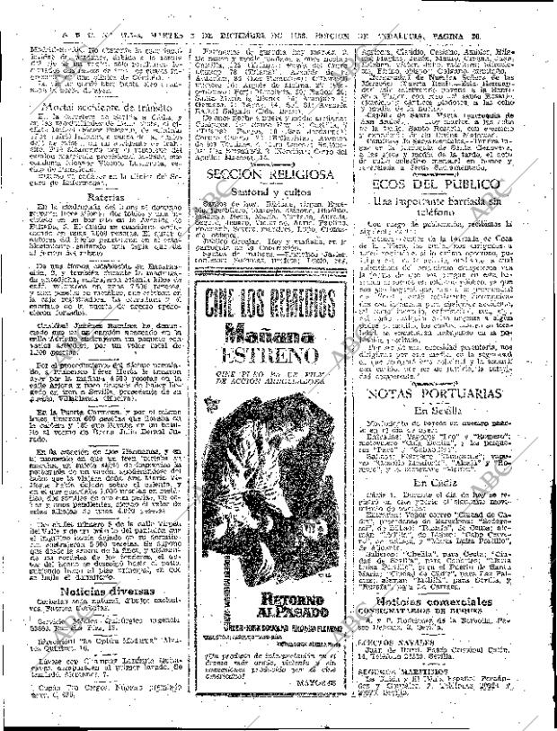 ABC SEVILLA 02-12-1958 página 30