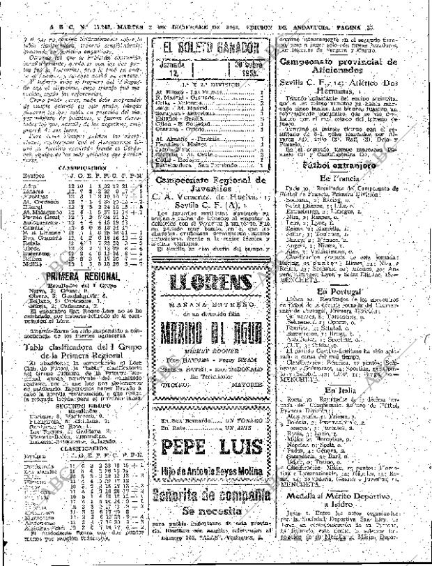 ABC SEVILLA 02-12-1958 página 35