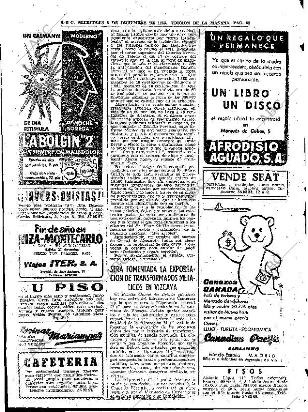 ABC MADRID 03-12-1958 página 62