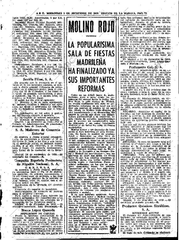 ABC MADRID 03-12-1958 página 71