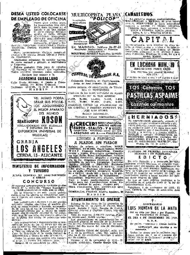 ABC MADRID 03-12-1958 página 86