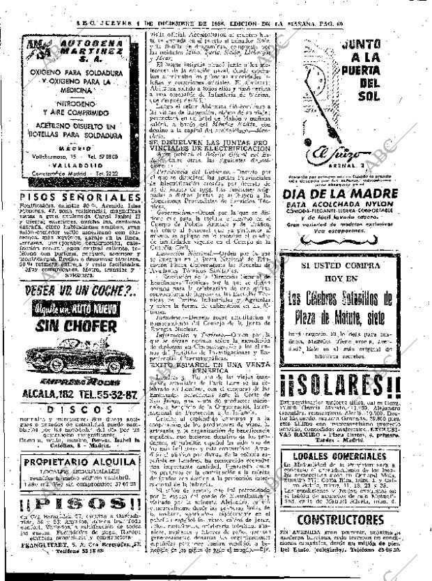 ABC MADRID 04-12-1958 página 60