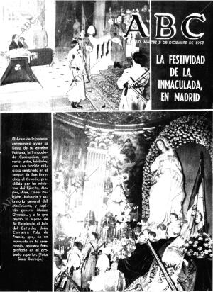 ABC MADRID 09-12-1958 página 1