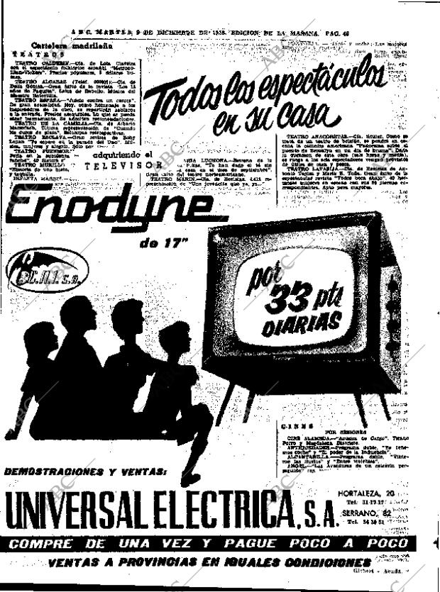 ABC MADRID 09-12-1958 página 26
