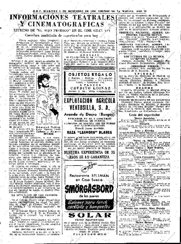 ABC MADRID 09-12-1958 página 77