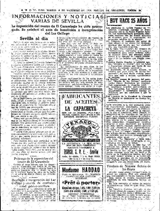 ABC SEVILLA 09-12-1958 página 29