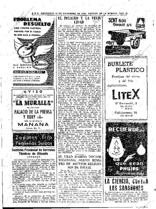 ABC MADRID 10-12-1958 página 52