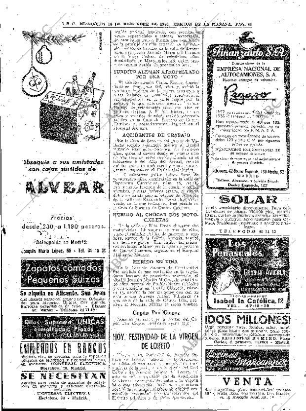 ABC MADRID 10-12-1958 página 64