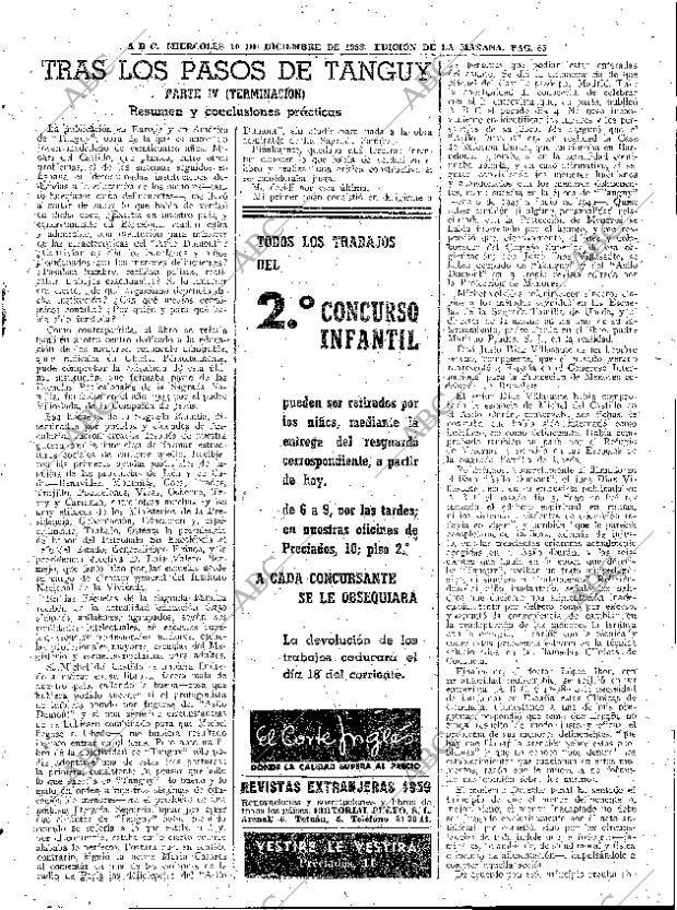ABC MADRID 10-12-1958 página 65