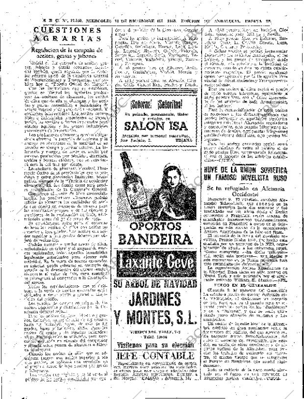 ABC SEVILLA 10-12-1958 página 28