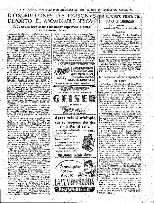 ABC SEVILLA 10-12-1958 página 29