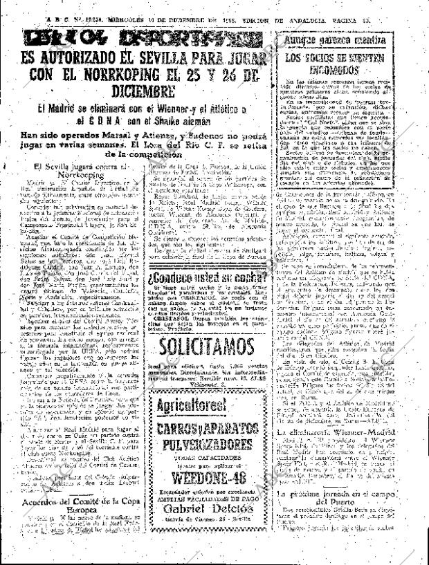 ABC SEVILLA 10-12-1958 página 39