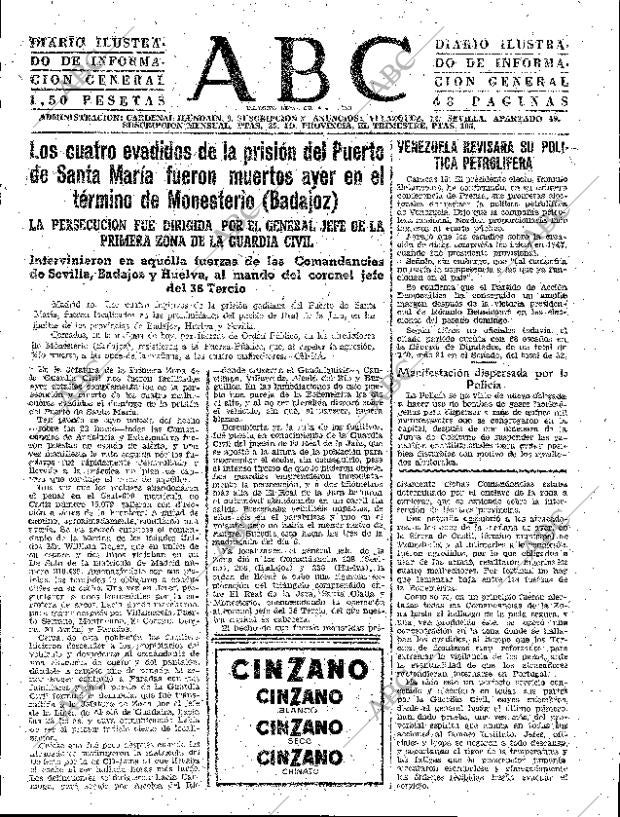 ABC SEVILLA 11-12-1958 página 23