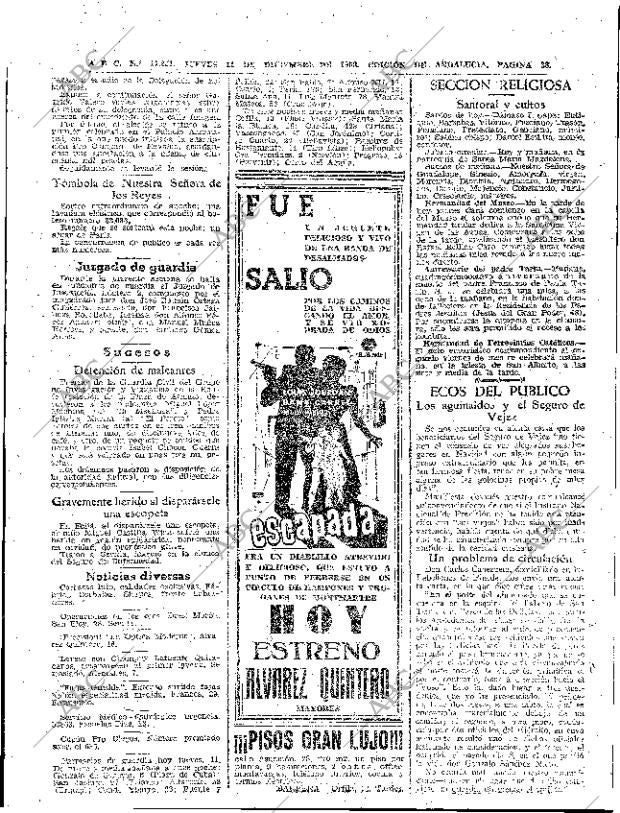 ABC SEVILLA 11-12-1958 página 38