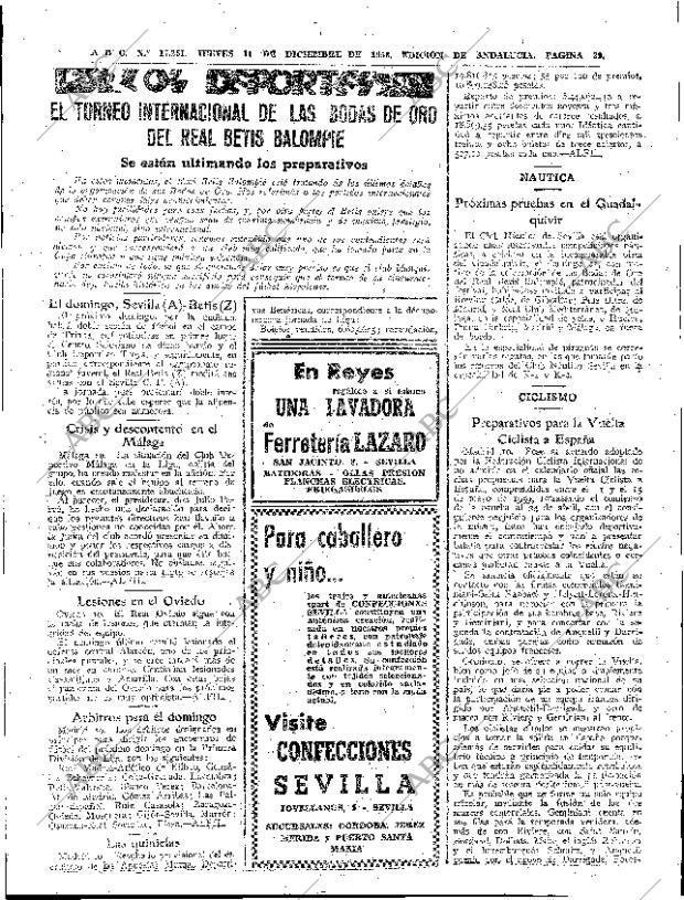 ABC SEVILLA 11-12-1958 página 39
