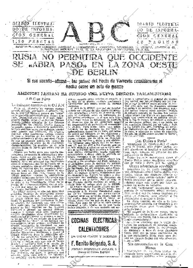 ABC SEVILLA 12-12-1958 página 23