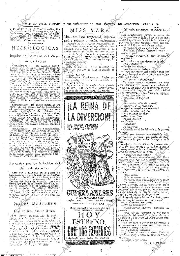 ABC SEVILLA 12-12-1958 página 38