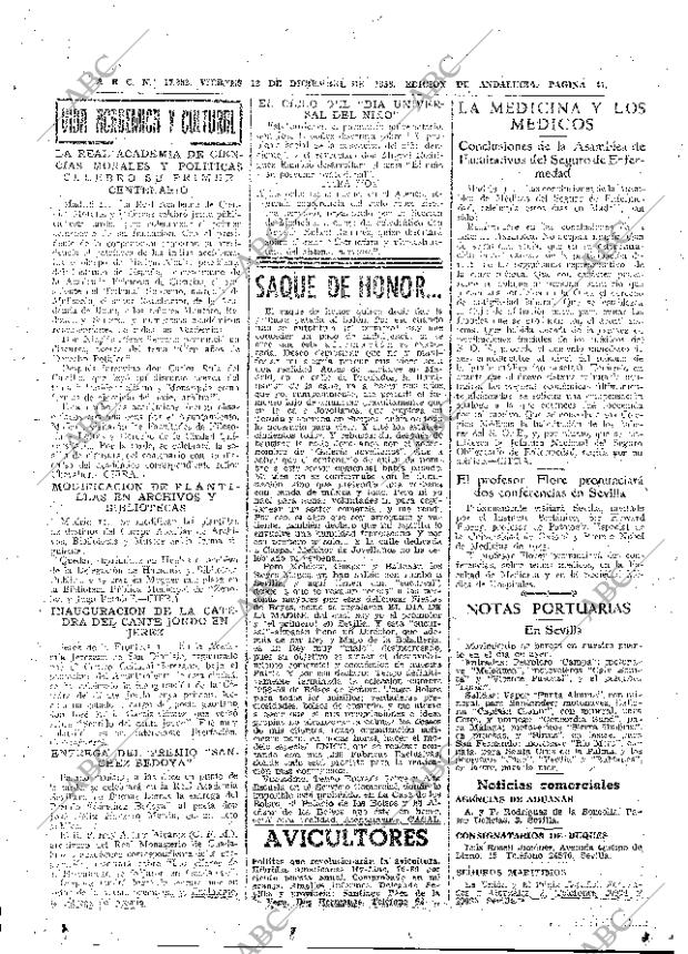 ABC SEVILLA 12-12-1958 página 41