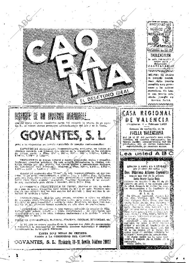 ABC SEVILLA 12-12-1958 página 45