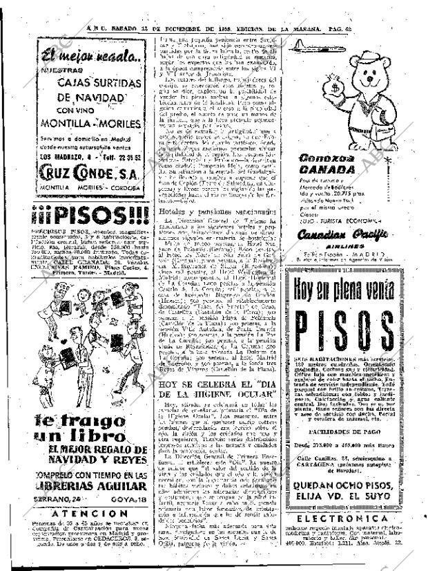 ABC MADRID 13-12-1958 página 62