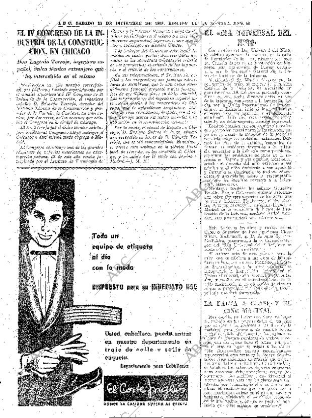 ABC MADRID 13-12-1958 página 65