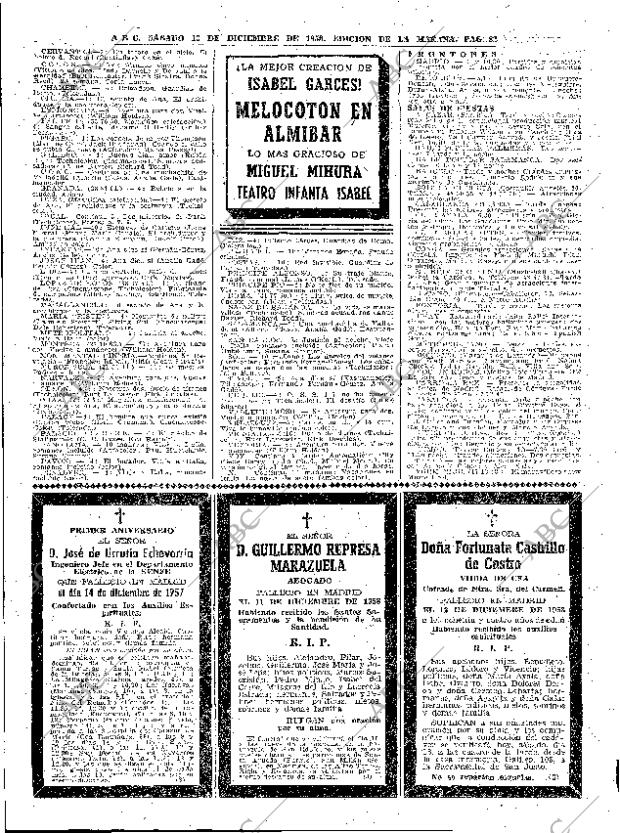 ABC MADRID 13-12-1958 página 82