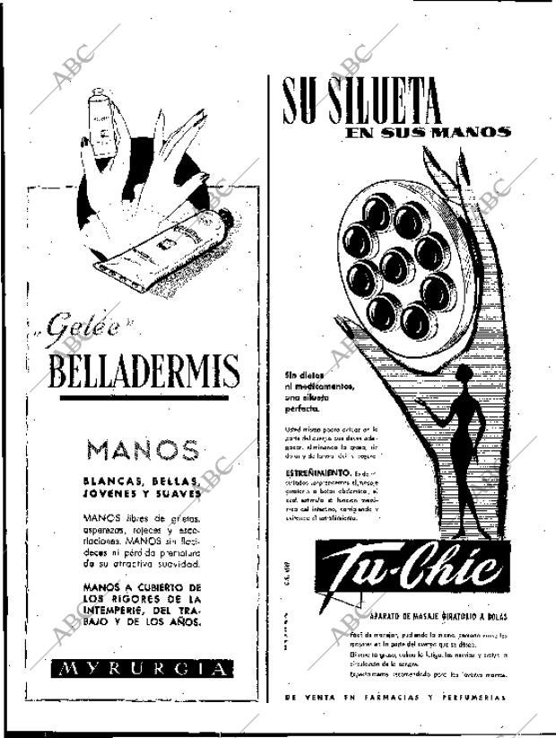 BLANCO Y NEGRO MADRID 13-12-1958 página 100