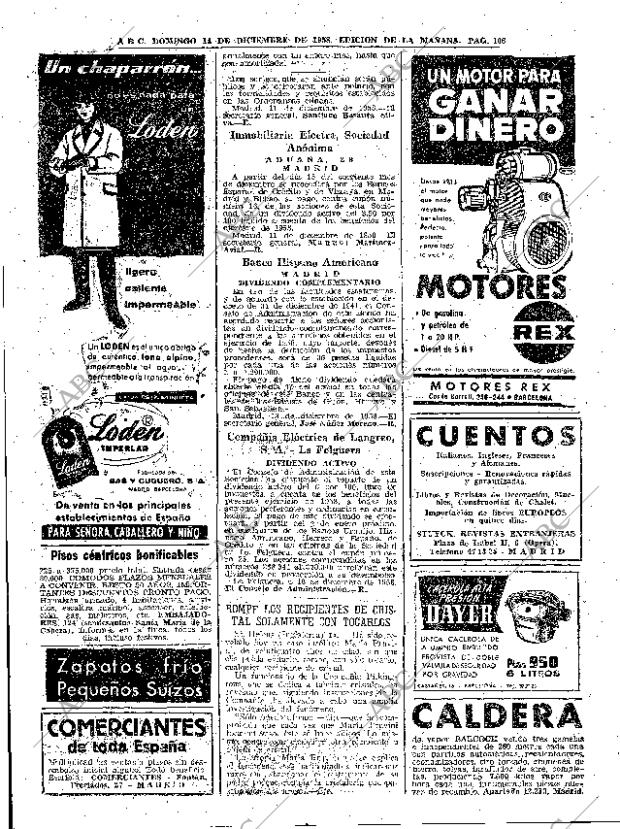 ABC MADRID 14-12-1958 página 106