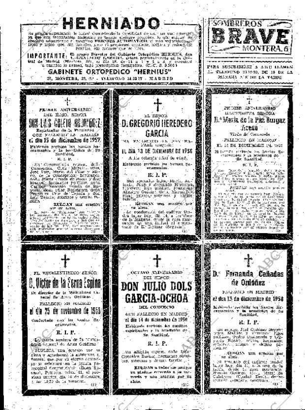 ABC MADRID 14-12-1958 página 122