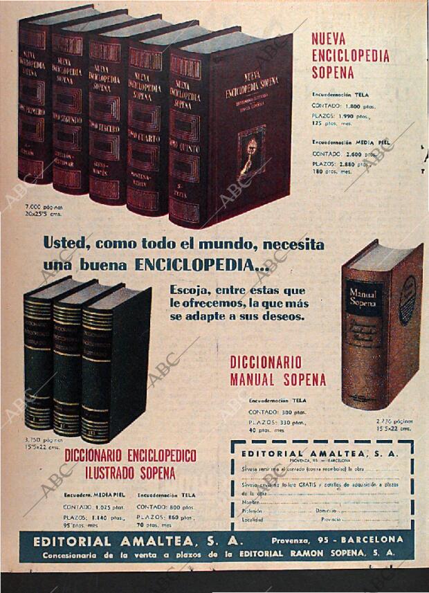 ABC MADRID 14-12-1958 página 3