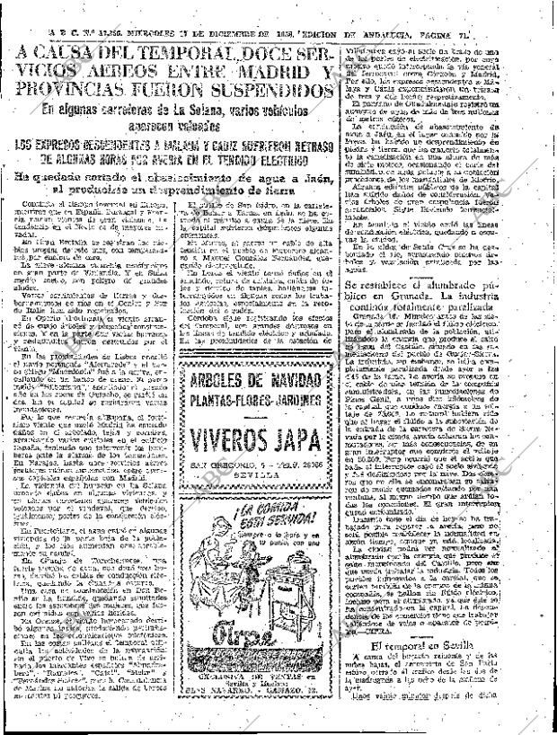 ABC SEVILLA 17-12-1958 página 11