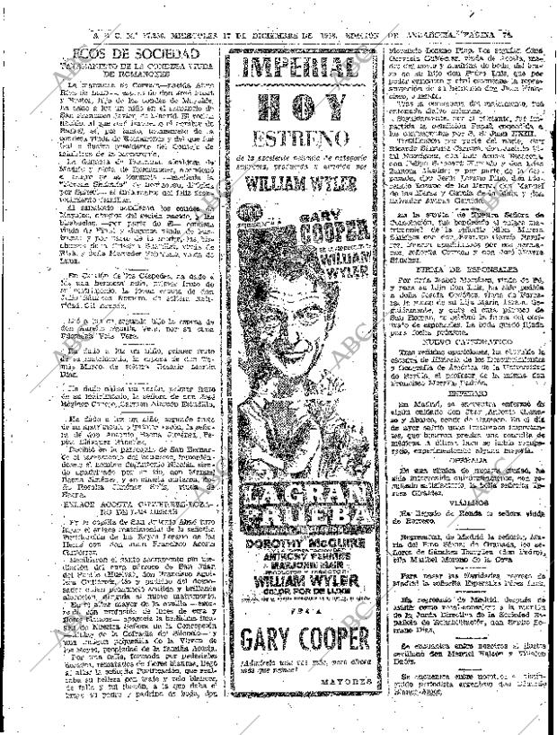 ABC SEVILLA 17-12-1958 página 14