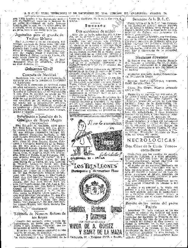 ABC SEVILLA 17-12-1958 página 18