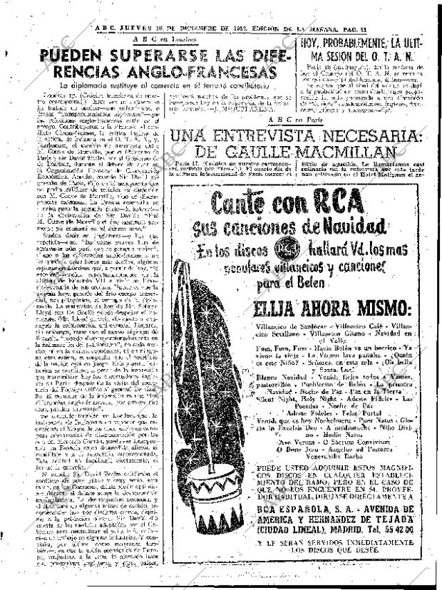 ABC MADRID 18-12-1958 página 51