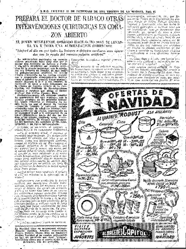 ABC MADRID 18-12-1958 página 61