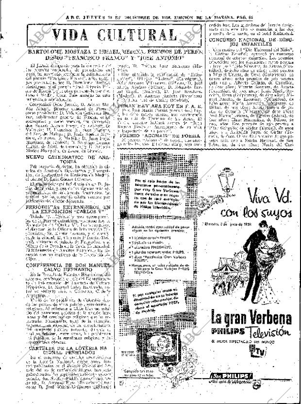 ABC MADRID 18-12-1958 página 65