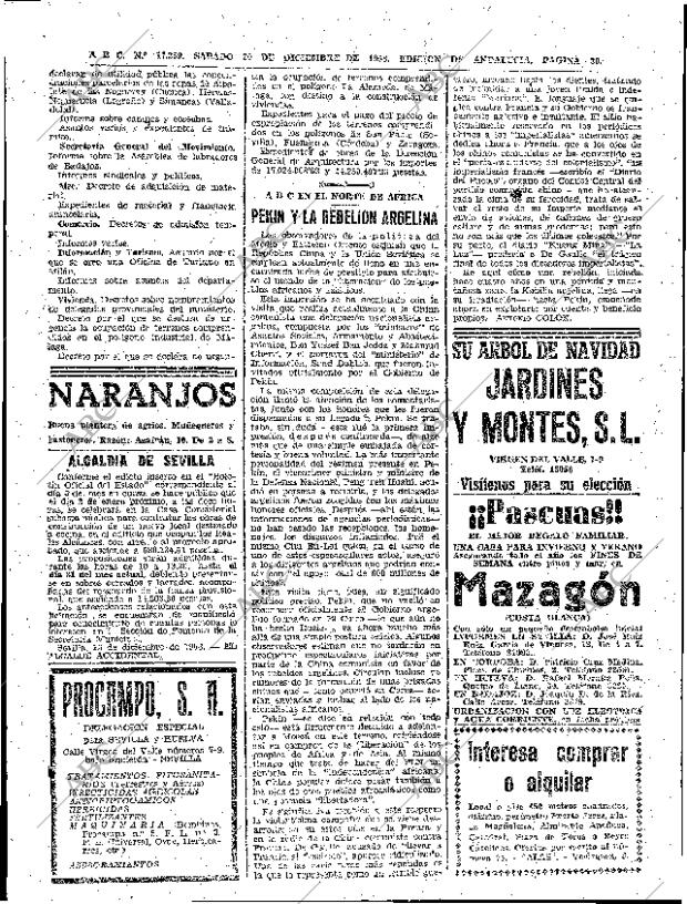 ABC SEVILLA 20-12-1958 página 30