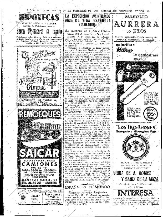 ABC SEVILLA 20-12-1958 página 34