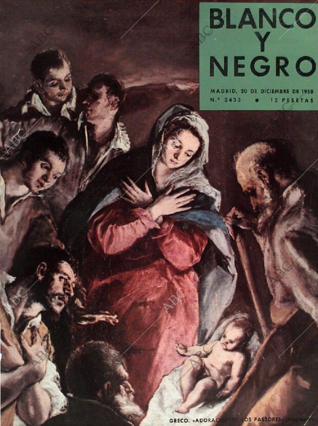 BLANCO Y NEGRO MADRID 20-12-1958 página 1