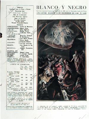 BLANCO Y NEGRO MADRID 20-12-1958 página 3