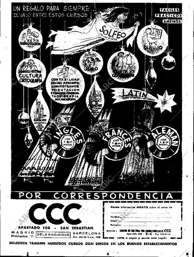 ABC SEVILLA 21-12-1958 página 45