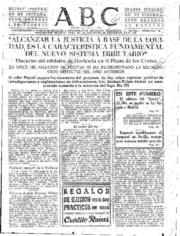 ABC SEVILLA 23-12-1958 página 31