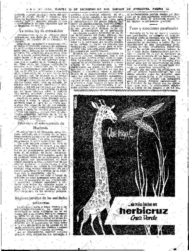 ABC SEVILLA 23-12-1958 página 35