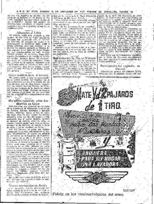 ABC SEVILLA 23-12-1958 página 39